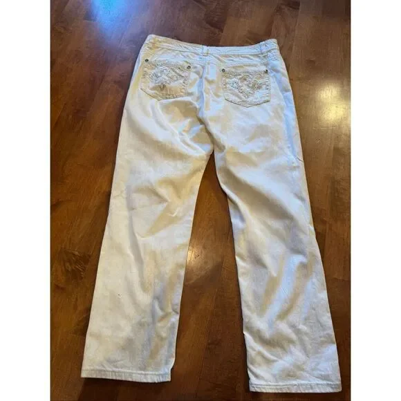 Woman’s Reba jeans size 14 with bling - Picture 5 of 7